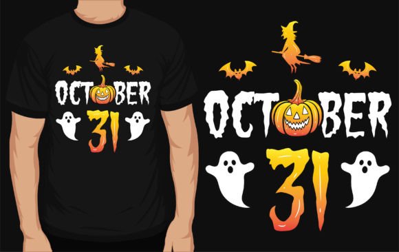Download Best Halloween Typographic Tshirt Design - Premium Bundle