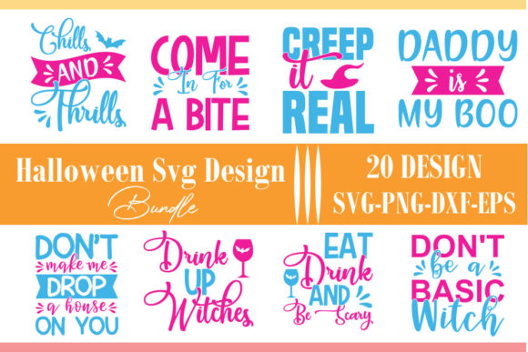 Download Halloween Quotes Designs Bundle - Halloween quotes design Collection