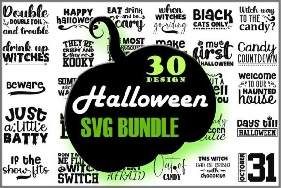 Download Halloween Quotes Designs Bundle - Halloween quotes design Collection