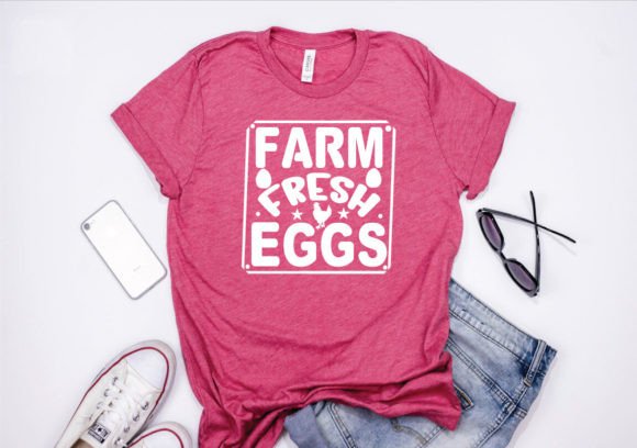 Download Farm Fresh Eggs T-Shirts - Shirts Collection