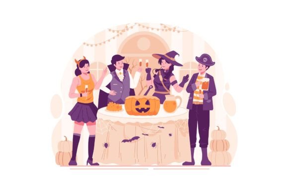 Download Halloween Party Illustration - Halloween party Collection