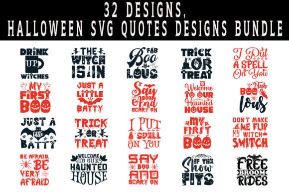 Download Halloween Quotes Designs Bundle - Halloween quotes design Collection