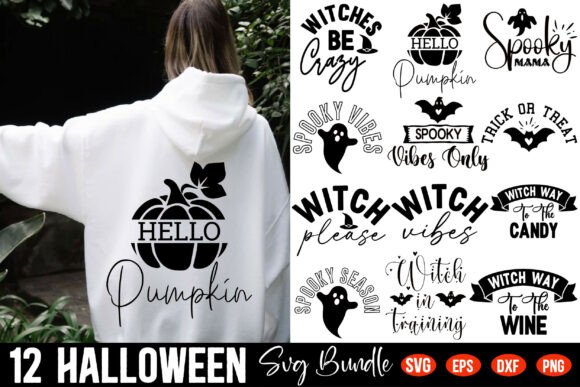 Download Funny Halloween Quotes Design Bundle - Halloween quotes design Collection