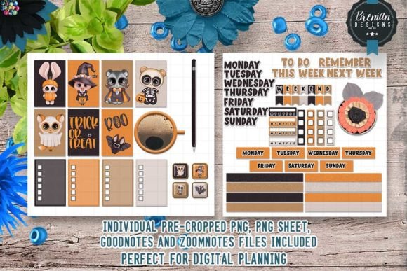 Download Halloween Party Digital Stickers - Halloween party Collection