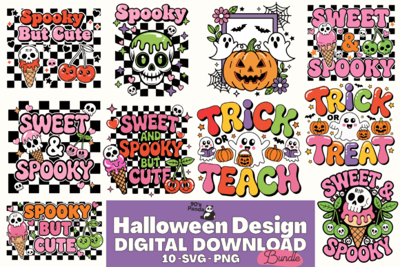 Download Halloween Quotes Design SVG PNG Bundle - Halloween quotes design Collection